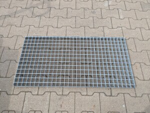 SP-Gitterrost | 500x1000 mm | 30x2 mm | 34x38 mm | Stahl feuerverzinkt