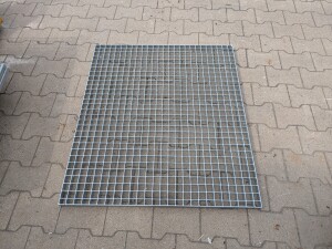 Gitterrost | 990x865 mm | 30x2 mm | Stahl feuerverzinkt