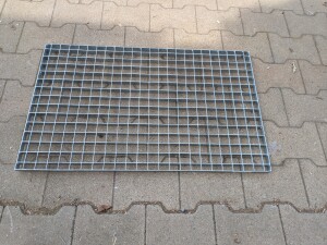 Gitterrost | 780x480 mm | 20x2 mm | 30x30 mm | Stahl...