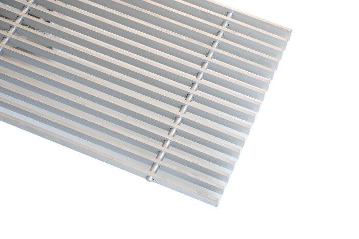 Antikrost | 590x370 mm | 30x6 mm | 18 mm Stababstand | Edelstahl gebeizt