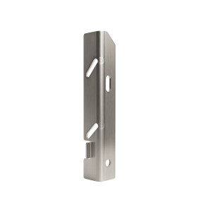 Seitenplatten Set |  Rechts und Links | Edelstahl V4A | für GFK-Stufe | für 275 mm Stufentiefe