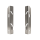 Seitenplatten Set |  Rechts und Links | Edelstahl V4A | für GFK-Stufe | für 275 mm Stufentiefe