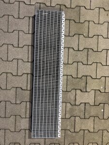 Gitterroststufe | 1200x270 mm | 30x10 mm | 40x2 mm |...