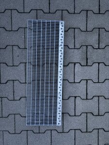 Gitterroststufe | 800×270 mm | 30×10 mm MW |...