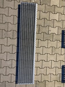 Gitterroststufe | 1500×270 mm | 30×10 mm MW |...