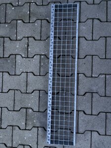 Gitterroststufe | 1000×200 mm | 30×30 mm MW |...