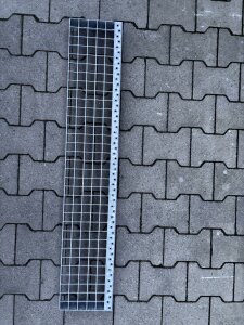 Gitterroststufe | 1100×200 mm | 30×30 mm MW |...