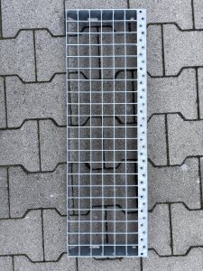 Gitterroststufe 700×230 mm | 30×30 mm MW |...