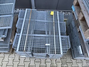Gitterroststufe 1100×270 mm | 30×30 mm MW | 30×3 mm TS | Stahl feuerverzinkt