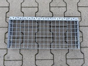 Gitterroststufe 600×270 mm | 30×30 mm MW |...