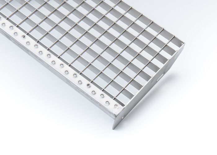 Normstufe 1200x270 mm 30x30 mm V2A