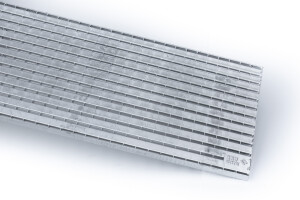 K60-Barfusslichtschachtrost, 415 x 1040 mm, verz.