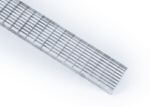 Rinnenrost 123 x 1000 mm, 20/2 verzinkt