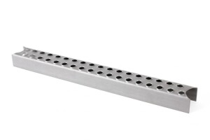 Leitersprosse | 485 mm |  2- reihig mm | Stahl | roh