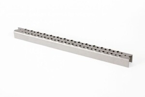 Leitersprosse | 400 mm |  2- reihig mm | Stahl | roh