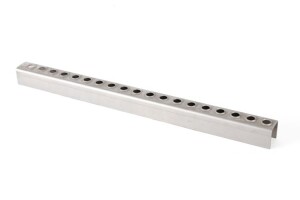 Leitersprosse | 2000 mm |  1- reihig mm | Stahl | roh