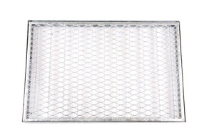 K60-Streckmetallrost inkl. Zarge | 400x600 mm | Stahl feuerverzinkt